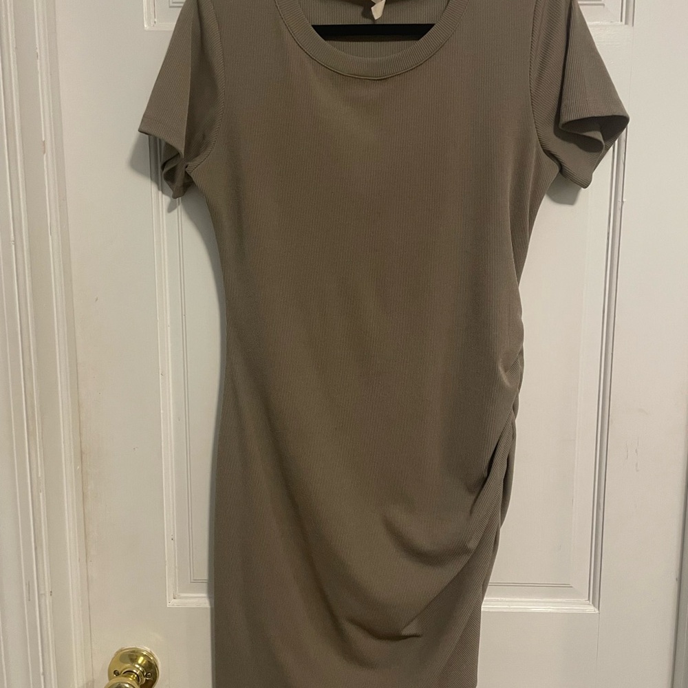 Wishlist Tan Mini Dress